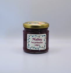 MALINY se sladidlem 200ml