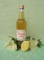 BEZOVÝ SIRUP (z květu) 0,5l