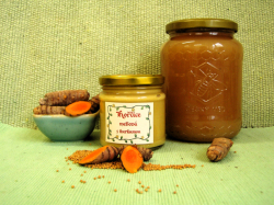 MEDOVÁ HOŘČICE S KURKUMOU 200g