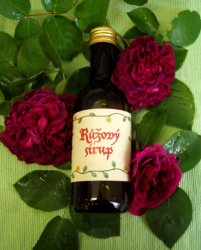 RŮŽOVÝ SIRUP 250ml